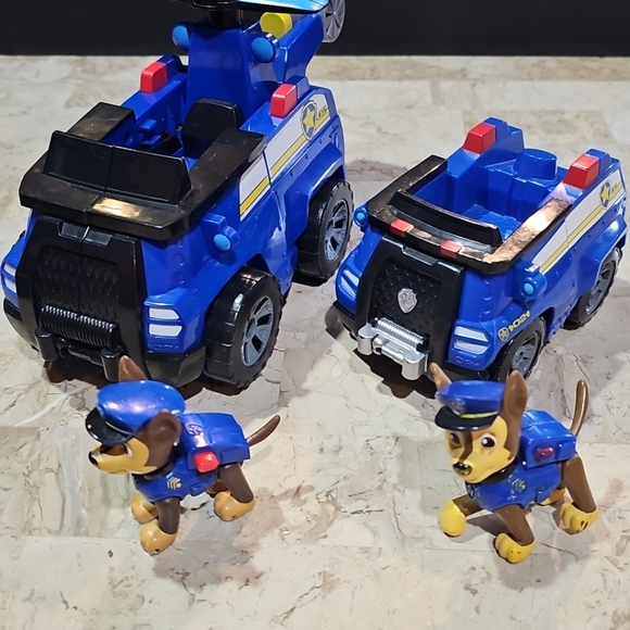 Bundle Lot Paw Patrol Transforming Flying Vehicle Chase Plastic Action Figure - Picture 3 of 7